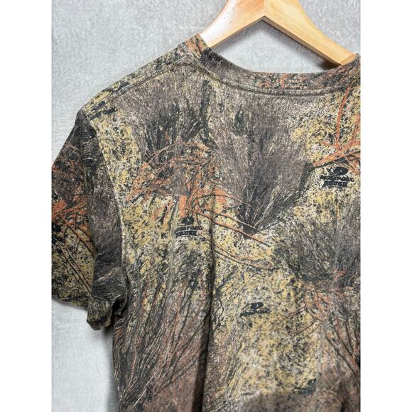 Hunting Zone Camouflage Short Sleeve Cotton T-shirt Mens Size Large - Picture 3 of 6